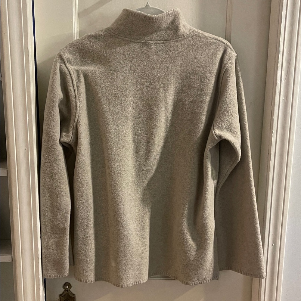 Coldwater Creek Beige Textured Pullover - Picture 3 of 4
